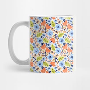 Flowers and leaves 4 Mug